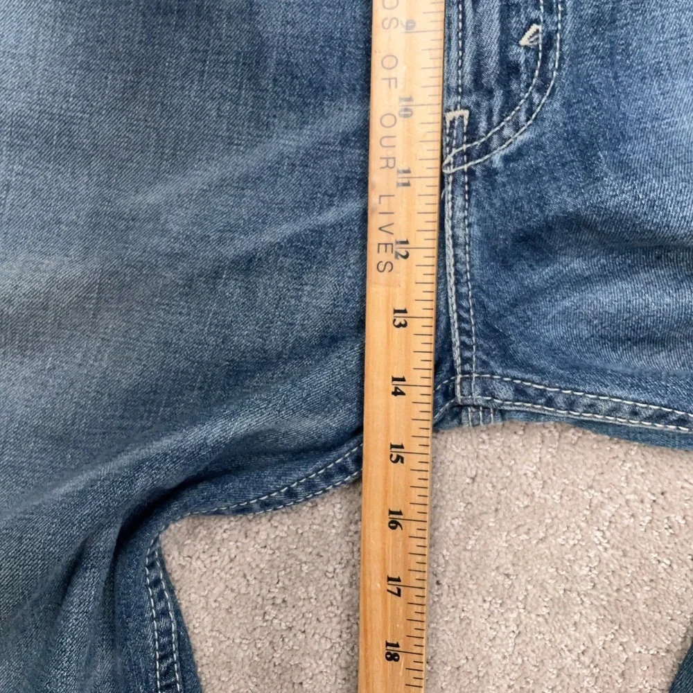 Levis Carpenter Shorts Mens 40 Blue Denim Utility Workwear Relaxed Fit NWT